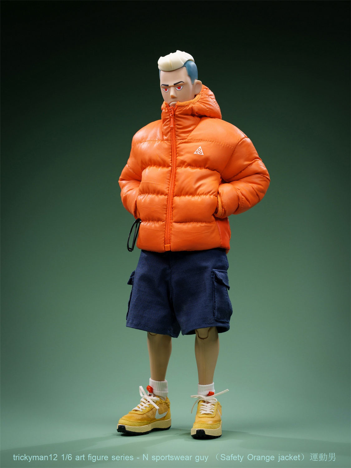 予約 trickyman12 1/6 art figure series N sportswear guy Safety