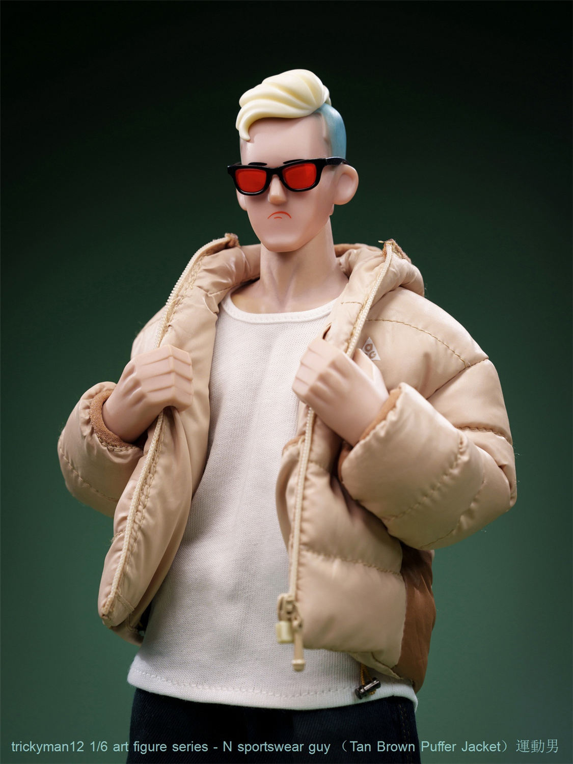 予約 trickyman12 1/6 art figure series N sportswear guy Safety