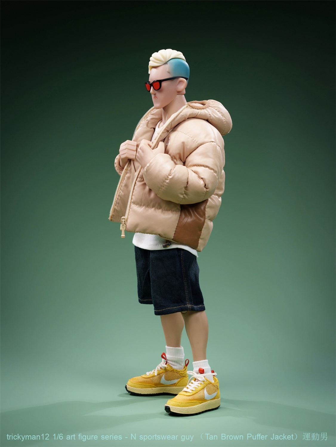 予約 trickyman12 1/6 art figure series N sportswear guy Safety