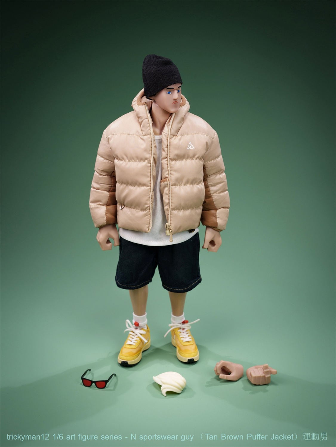 予約 trickyman12 1/6 art figure series N sportswear guy Safety