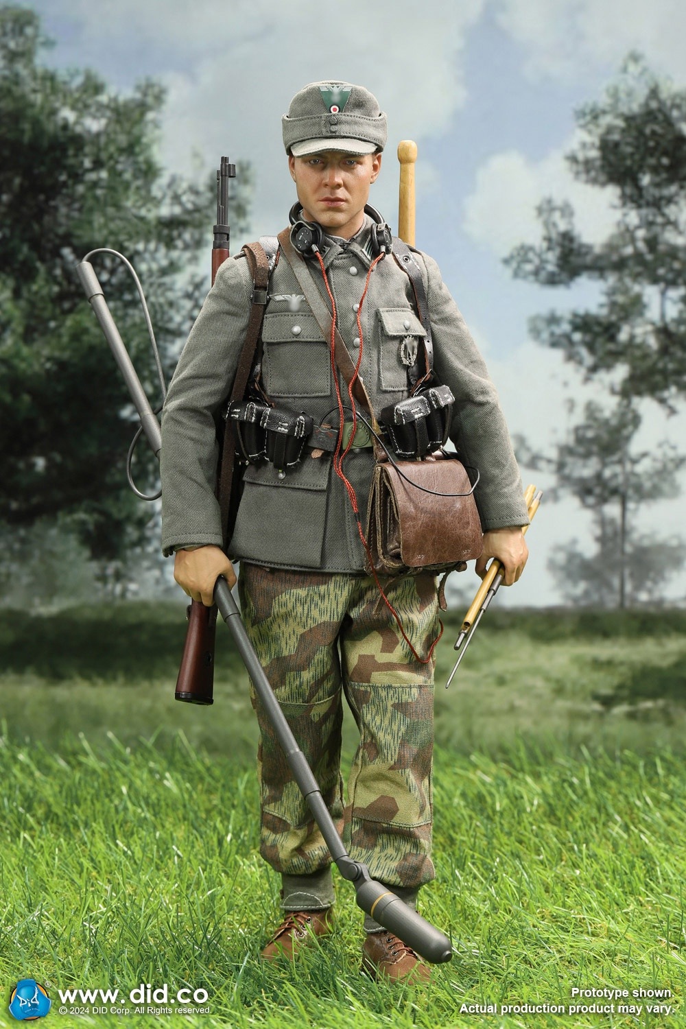 DID 1/6 WWII German WH Mine Detector - Jurgen Neumann D80180