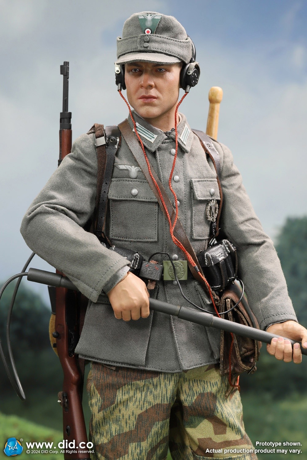 DID 1/6 WWII German WH Mine Detector - Jurgen Neumann D80180