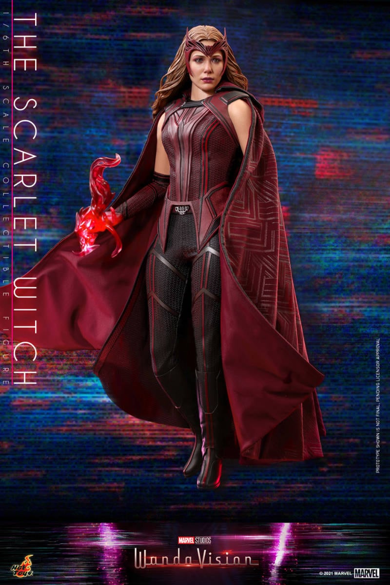 Marvel WandaVision スカーレット・ウィッチ　ホットトイズ ホットトイズ 1/6 ワンダ ヴィジョン スカーレット・ウィッチ 未開封