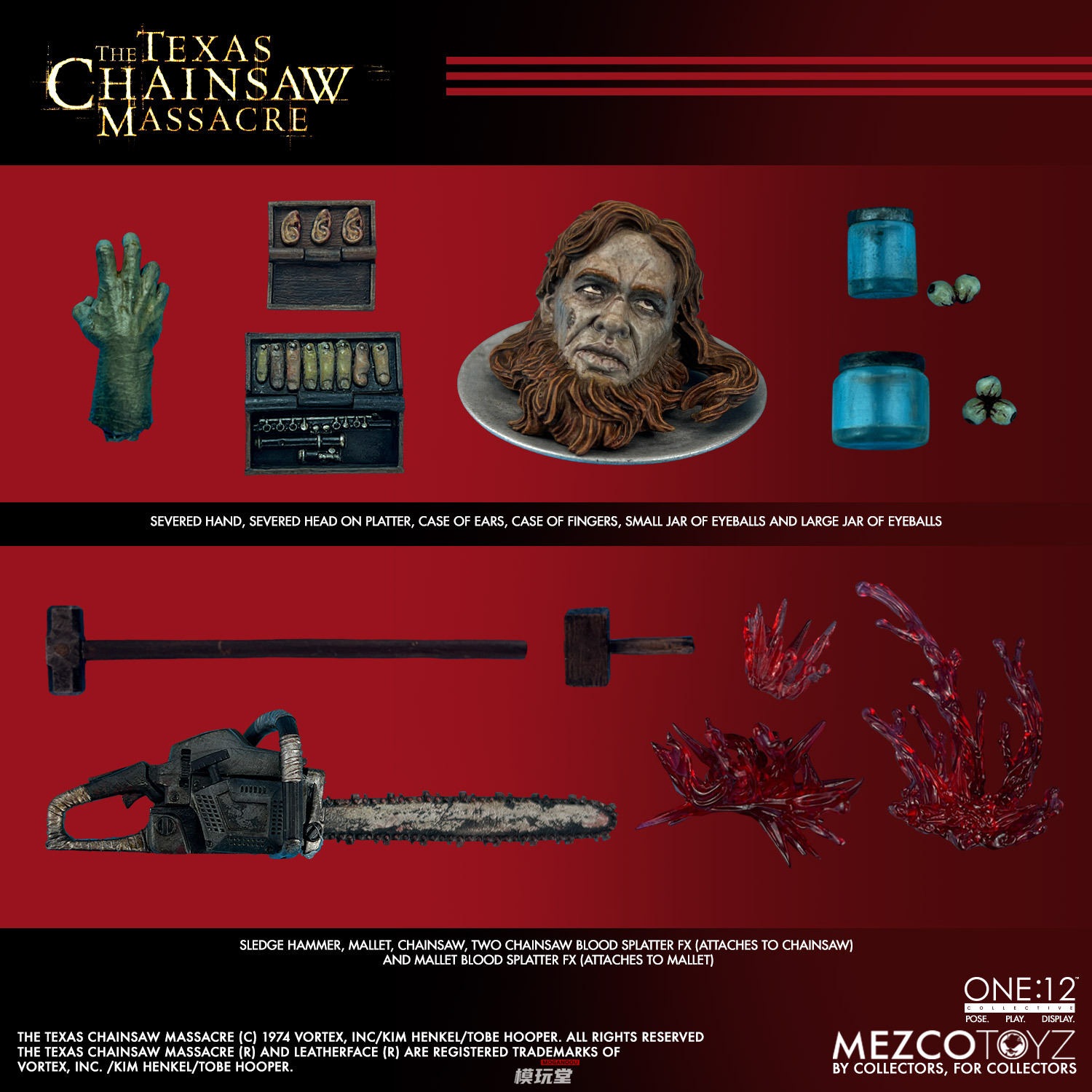 予約 Mezco Toyz 1/12 『テキサス・チェーンソー』（2003） レザー
