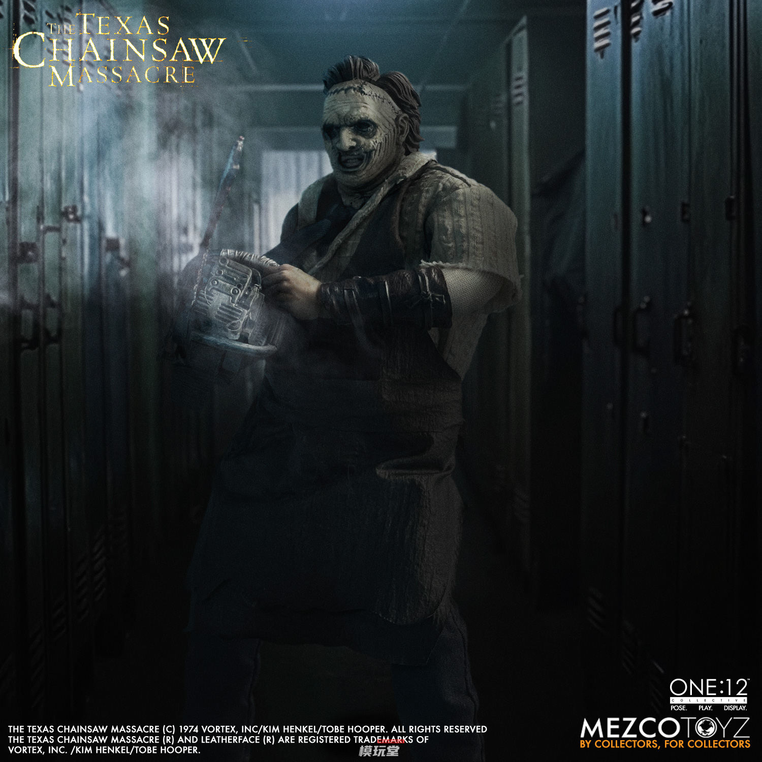 予約 Mezco Toyz 1/12 『テキサス・チェーンソー』（2003） レザー