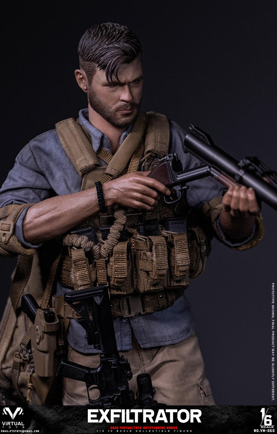 予約 VTS TOYS 1/6 エクスフィルトレーター VM060 EXFILTRATOR