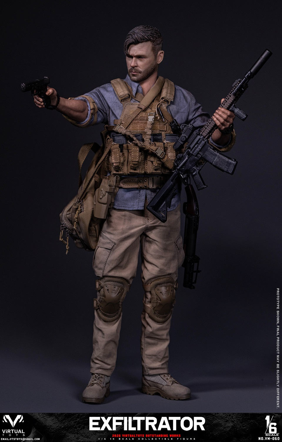 予約 VTS TOYS 1/6 エクスフィルトレーター VM060 EXFILTRATOR