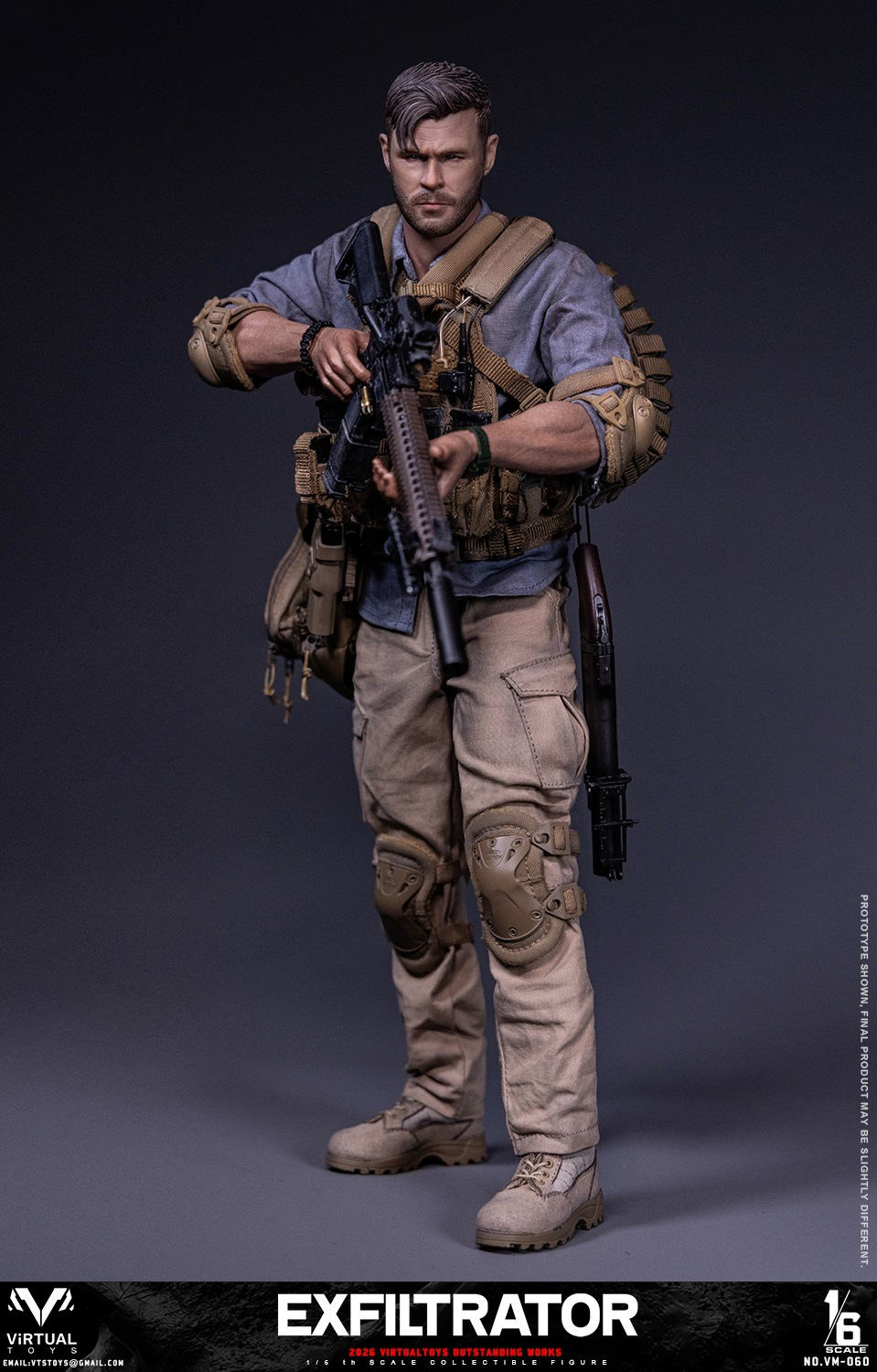 予約 VTS TOYS 1/6 エクスフィルトレーター VM060 EXFILTRATOR