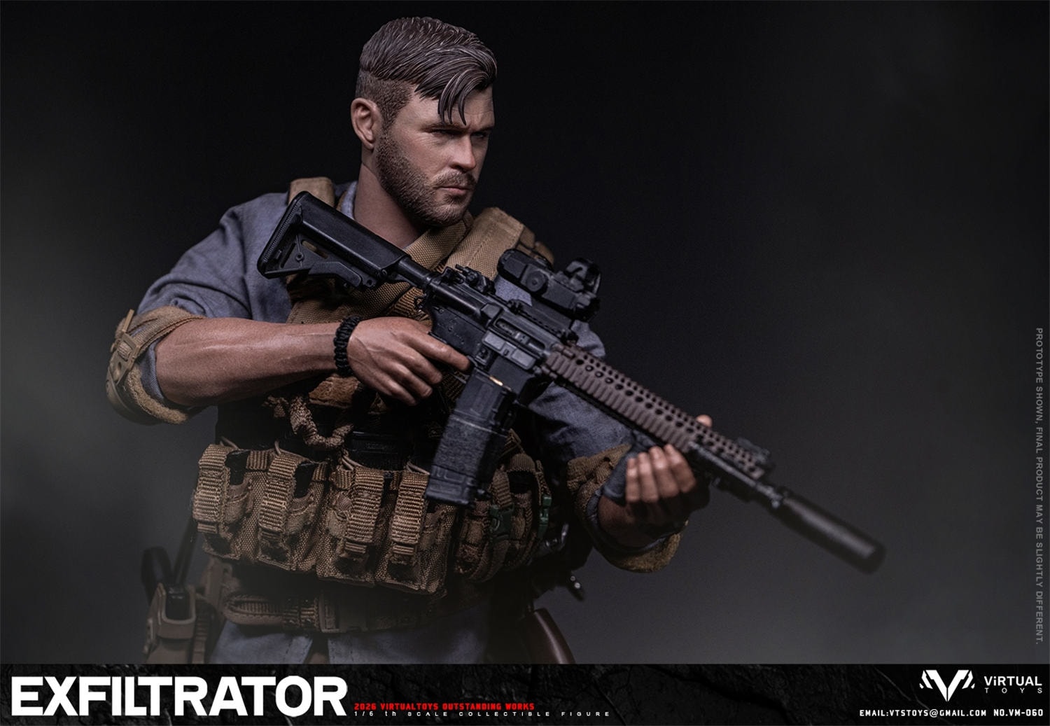 予約 VTS TOYS 1/6 エクスフィルトレーター VM060 EXFILTRATOR