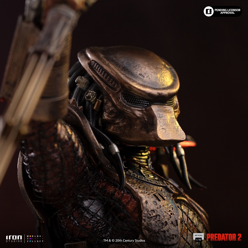 予約 Iron Studios 1/10 『プレデター 2』 シティーハンター