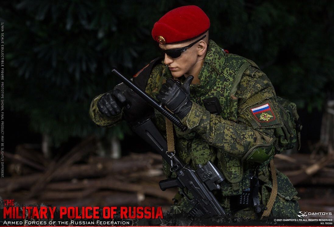 ダムトイズ 1/6 RUSSIAN MILITARY POLICE 78086 DAMTOYS 78086 1/6 Armed Forces of the Russian - RUSSIAN