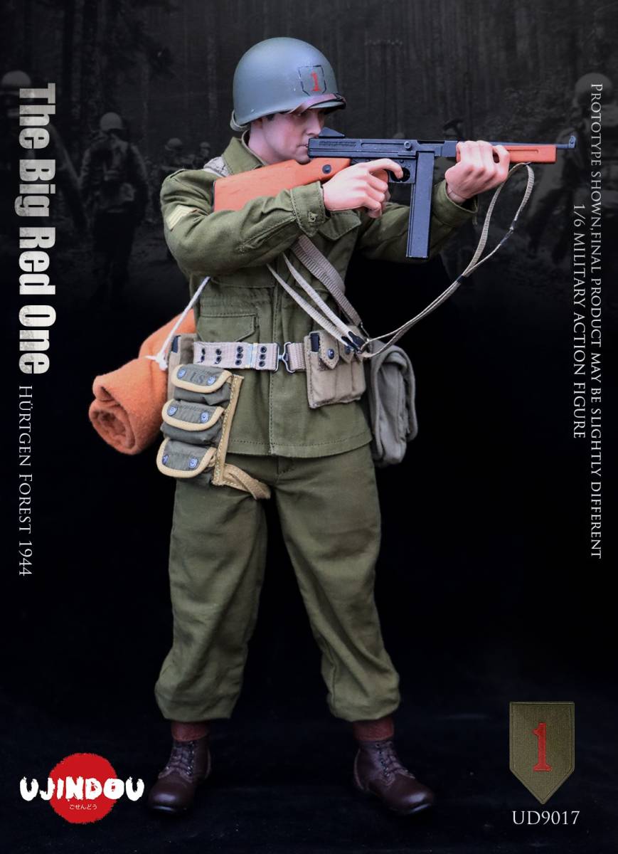 UJINDOU 1/6 WW2 アメリカ陸軍 第1歩兵師団 ヒュルトゲンの森の戦い