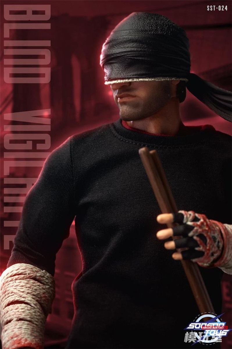 予約 Soosootoys 1/6 ブラインド ヴィジランテ 再販.Ver SST-024 Blind