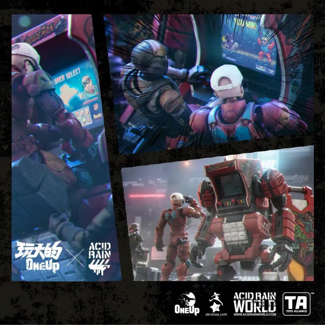 アシッドレイン x Oneup Hobby 1/18 アーケードマン 豪華セット WF2025