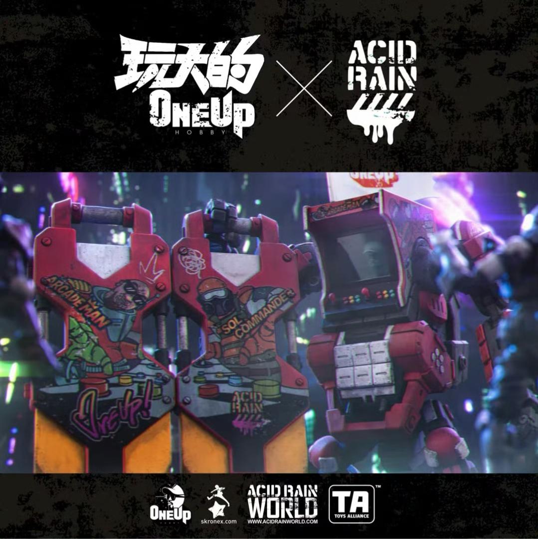 アシッドレイン x Oneup Hobby 1/18 アーケードマン 豪華セット WF2025