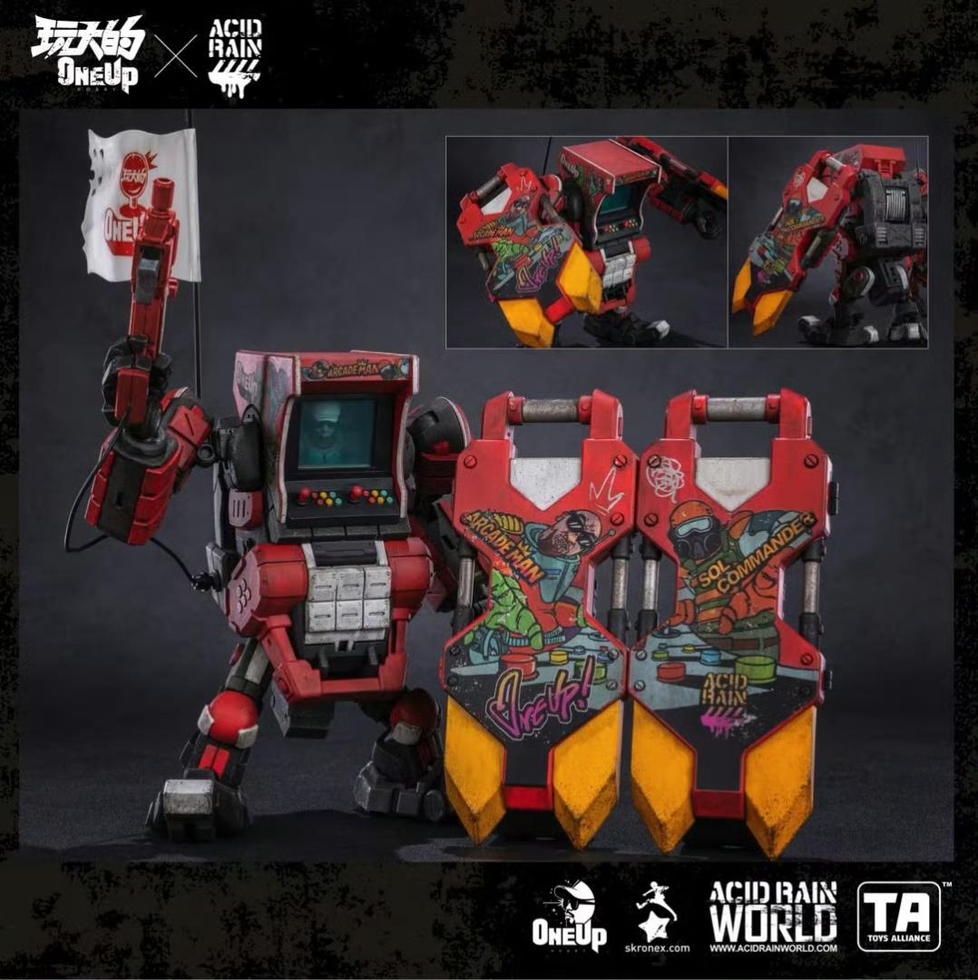アシッドレイン x Oneup Hobby 1/18 アーケードマン 豪華セット WF2025