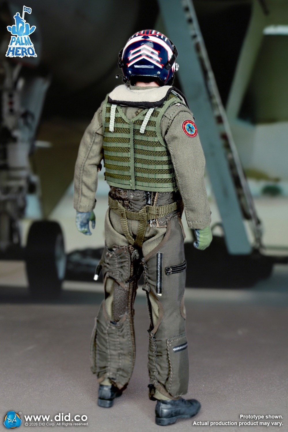 予約 DID 1/12 アメリカ海軍戦闘機兵器学校 教官 F/A-18E パイロット