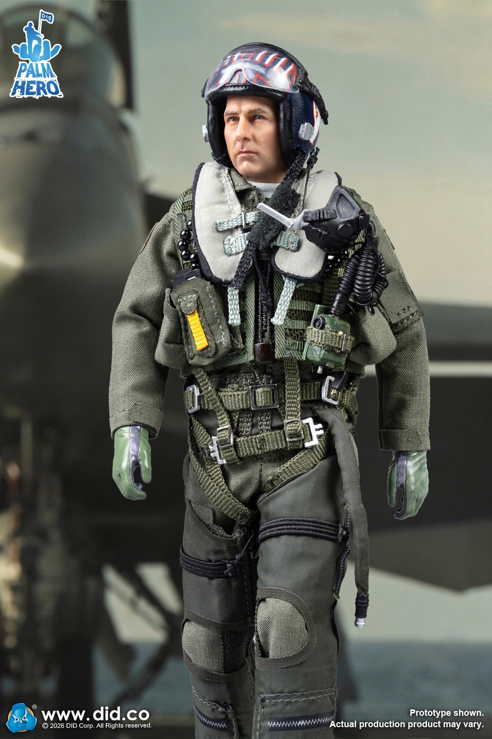 予約 DID 1/12 アメリカ海軍戦闘機兵器学校 教官 F/A-18E パイロット