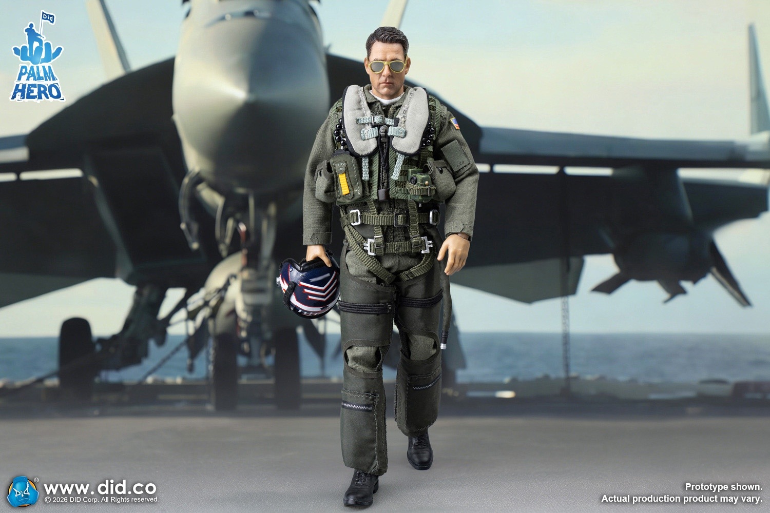 予約 DID 1/12 アメリカ海軍戦闘機兵器学校 教官 F/A-18E パイロット
