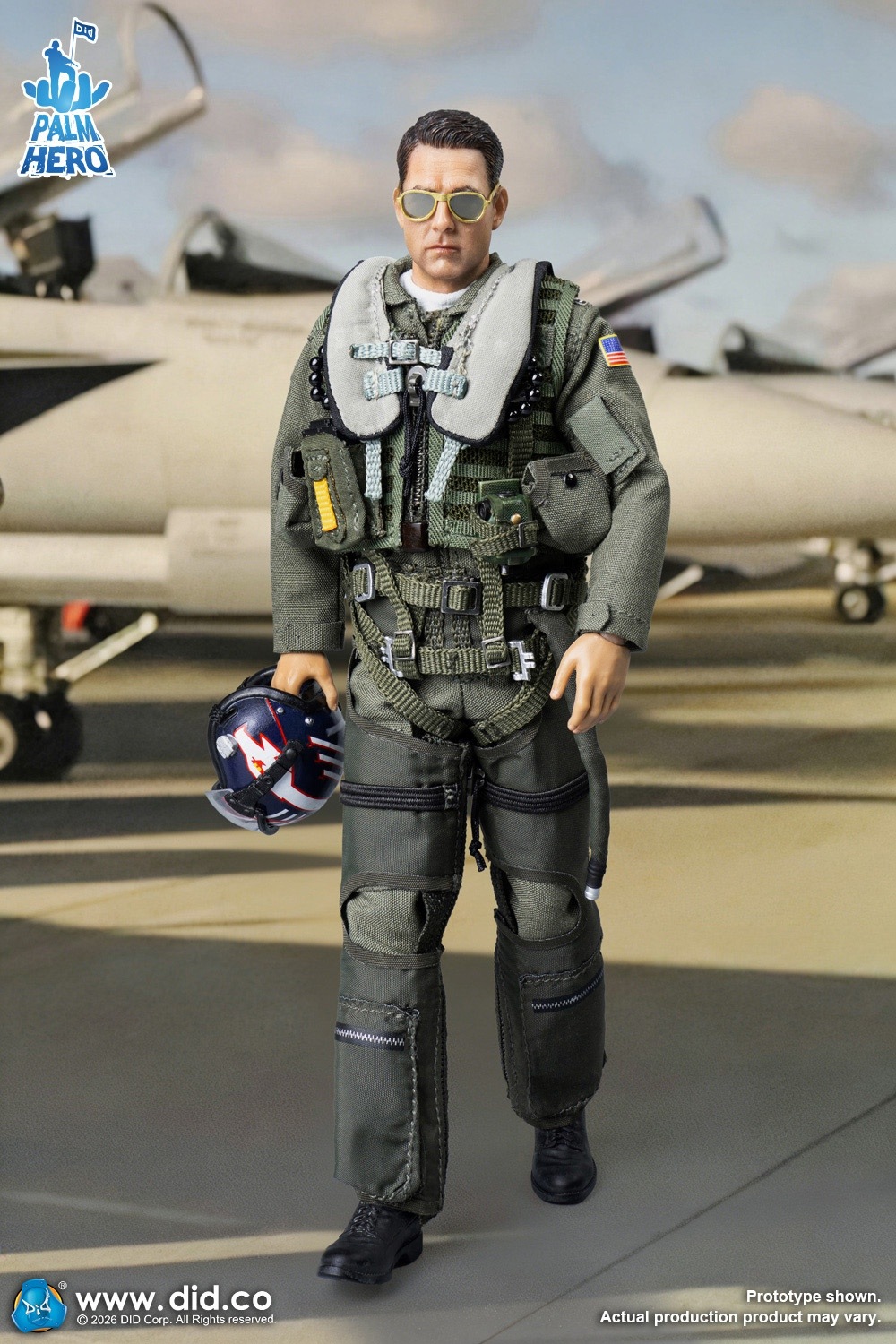 予約 DID 1/12 アメリカ海軍戦闘機兵器学校 教官 F/A-18E パイロット