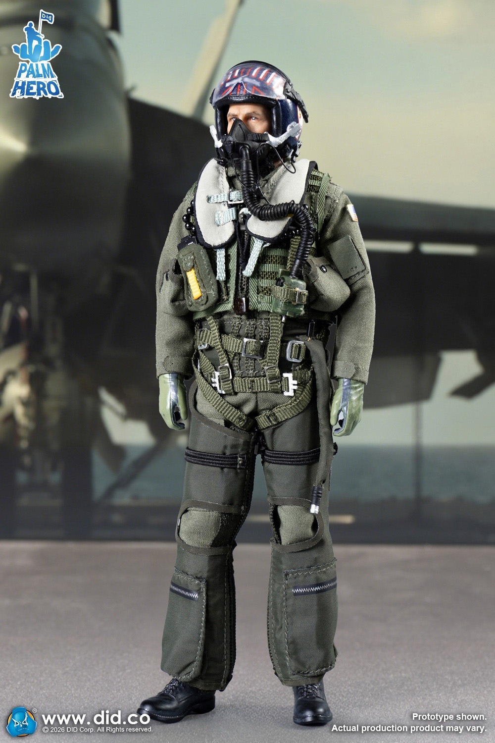予約 DID 1/12 アメリカ海軍戦闘機兵器学校 教官 F/A-18E パイロット
