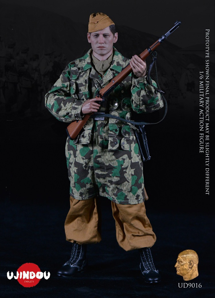 UJINDOU 1/6 WWII ドイツ軍 ムッソリーニ救出作戦 グラン・サッソ襲撃
