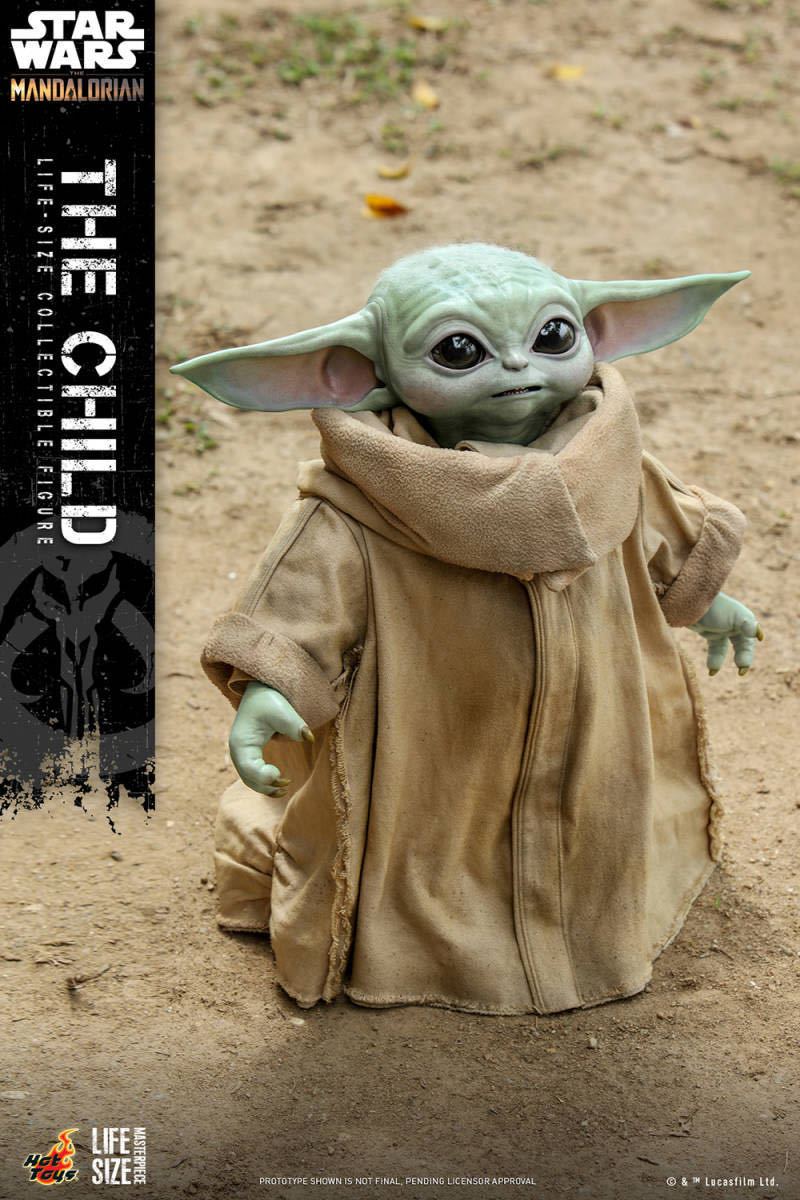 ☆『マンダロリアン』 The child 完成品 1/1 フィギュア ホットトイズ 1/1 マンダロリアン ザ・チャイルド ライフサイズ 未開封