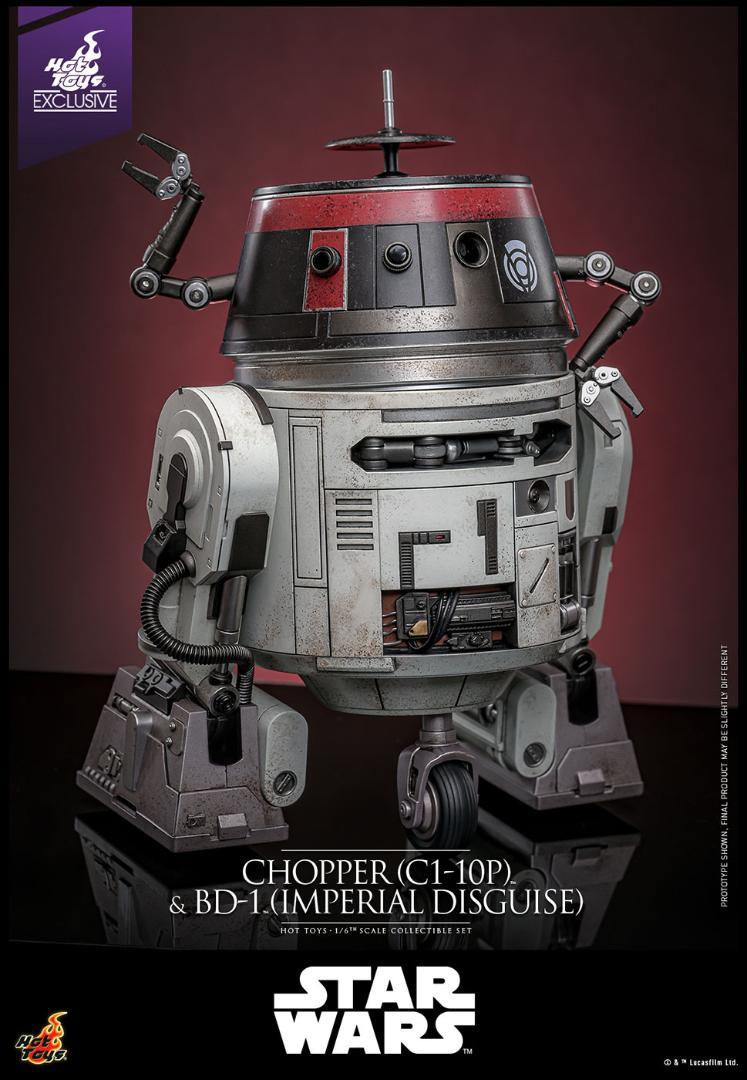 ちょっぱー ホットトイズ 1/6 スター・ウォーズ チョッパー＆BD-1（帝国軍変装