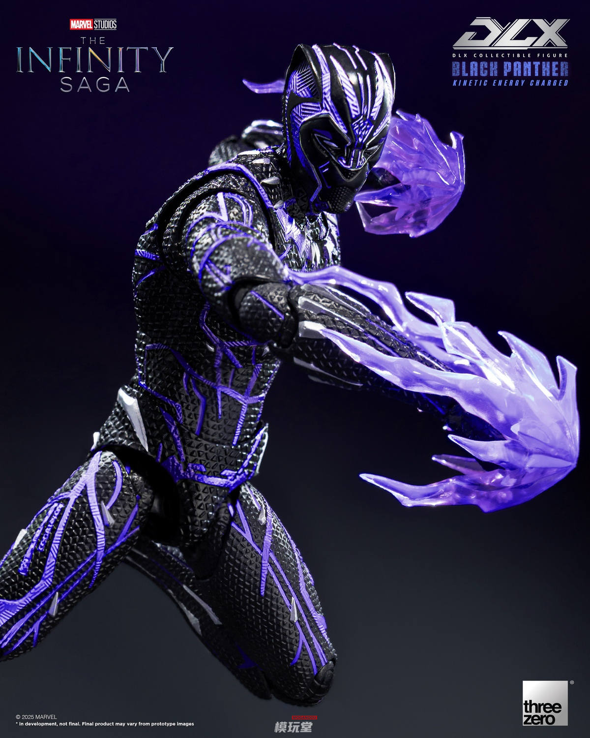 【新品】 three zero ブラックパンサー マーベル・スタジオDLX Marvel Studios: The Infinity SagaDLX Black Panther
