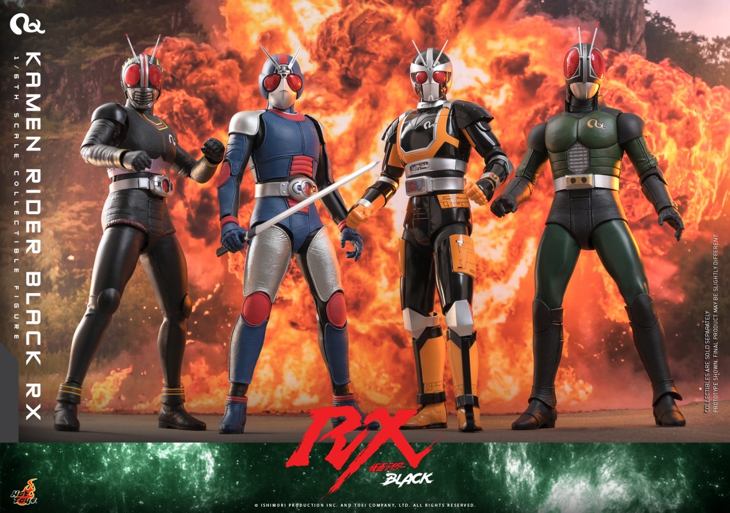 ホットトイズ 1/6 『仮面ライダーBLACK RX』 仮面ライダー TMS179 未