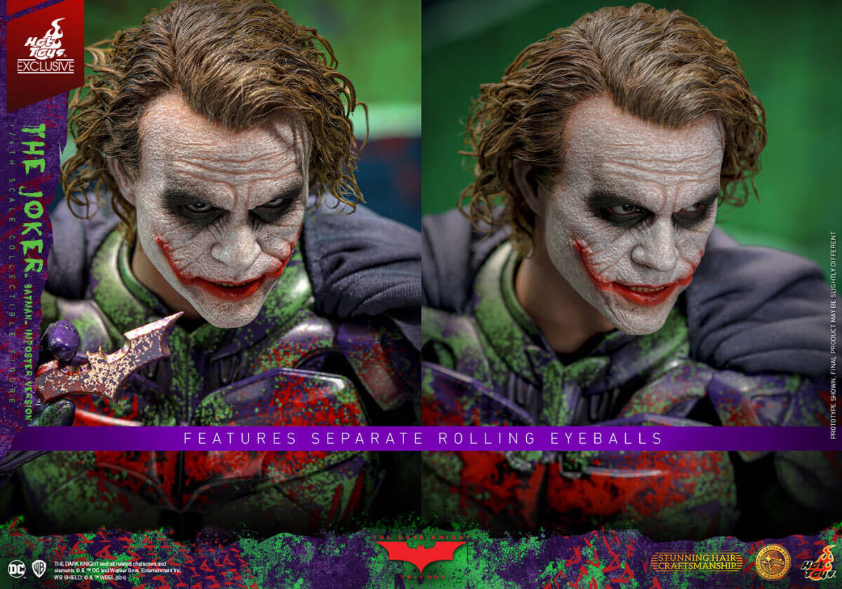 ホットトイズ 1/6 会場限定 ダークナイト ジョーカー バットマン イン