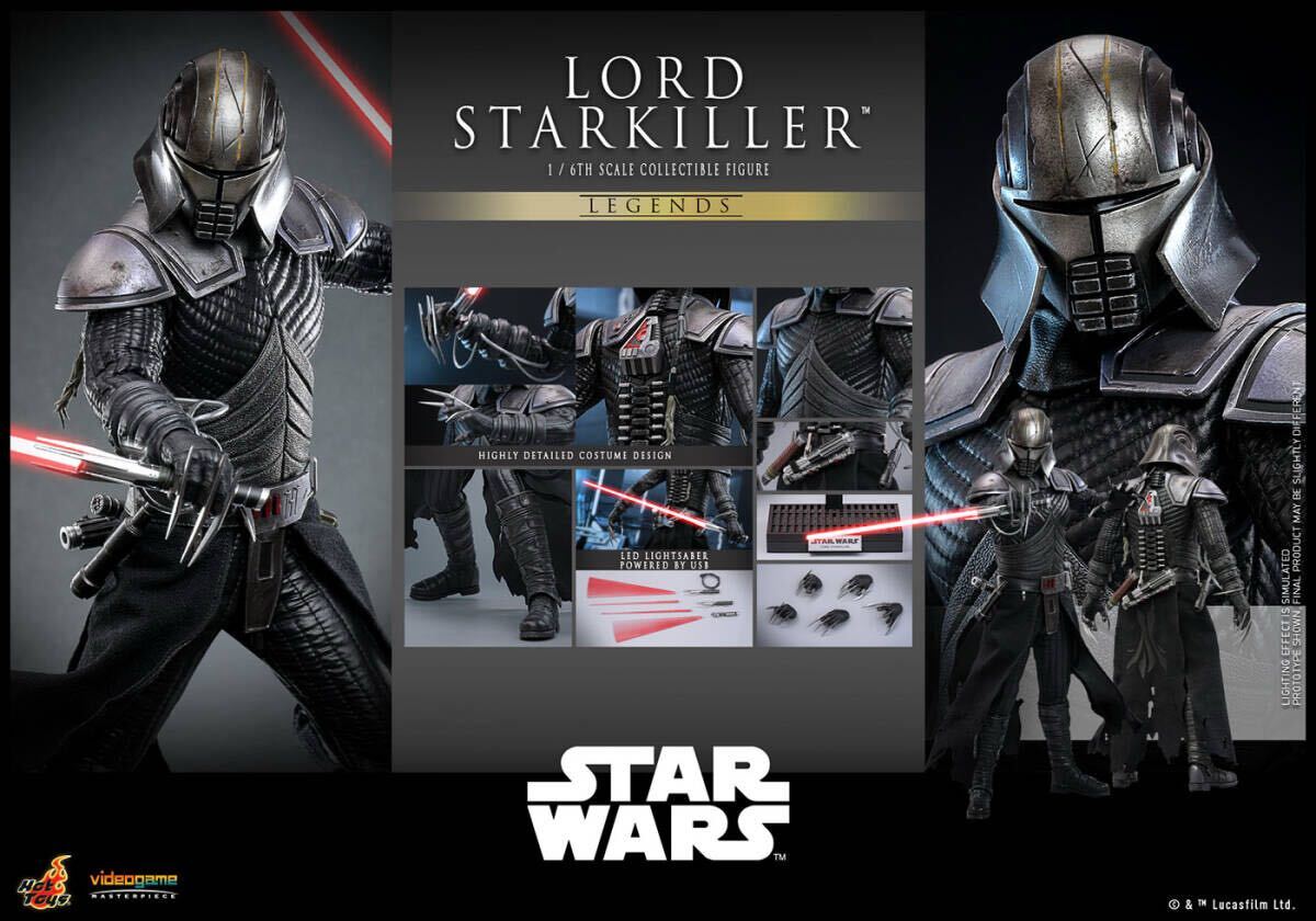 ホットトイズ 1/6 スター・ウォーズ ロード・スターキラー 通常.Ver 未