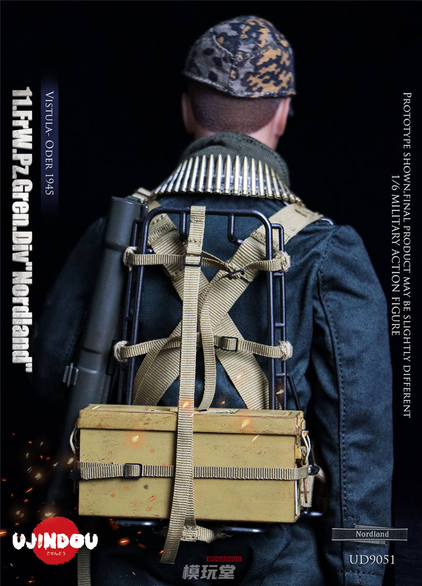 UJINDOU 1/6 WW2 ドイツ国防軍 第11SS北欧師団 ヴィスワ＝オーデル攻勢