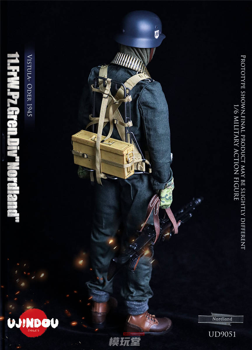 UJINDOU 1/6 WW2 ドイツ国防軍 第11SS北欧師団 ヴィスワ＝オーデル攻勢