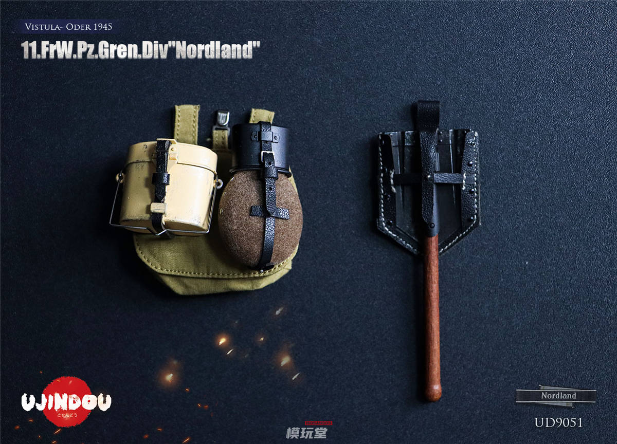 UJINDOU 1/6 WW2 ドイツ国防軍 第11SS北欧師団 ヴィスワ＝オーデル攻勢