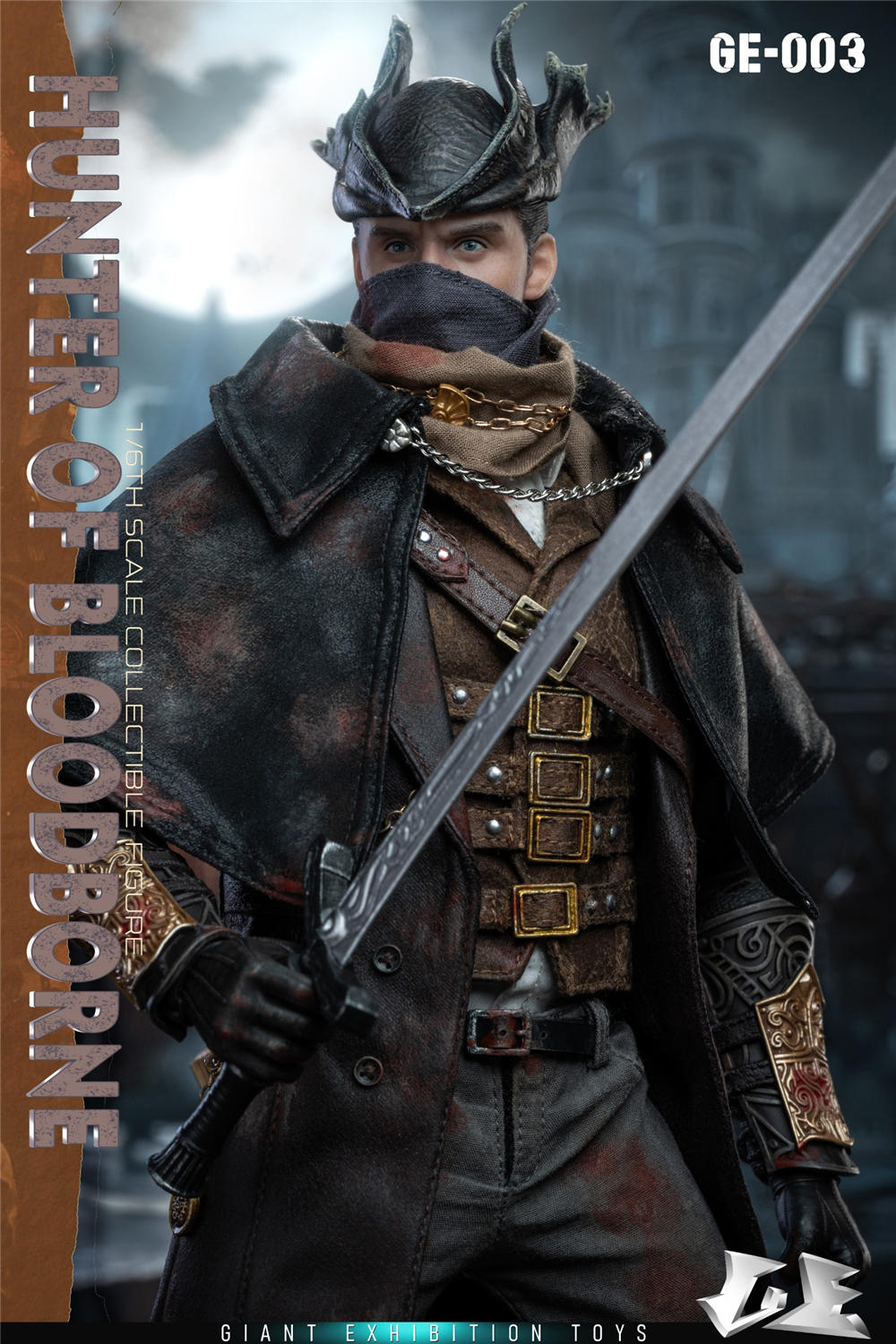 予約 Giant exhibition toys 1/6 ブラッドボーン カース ハンター