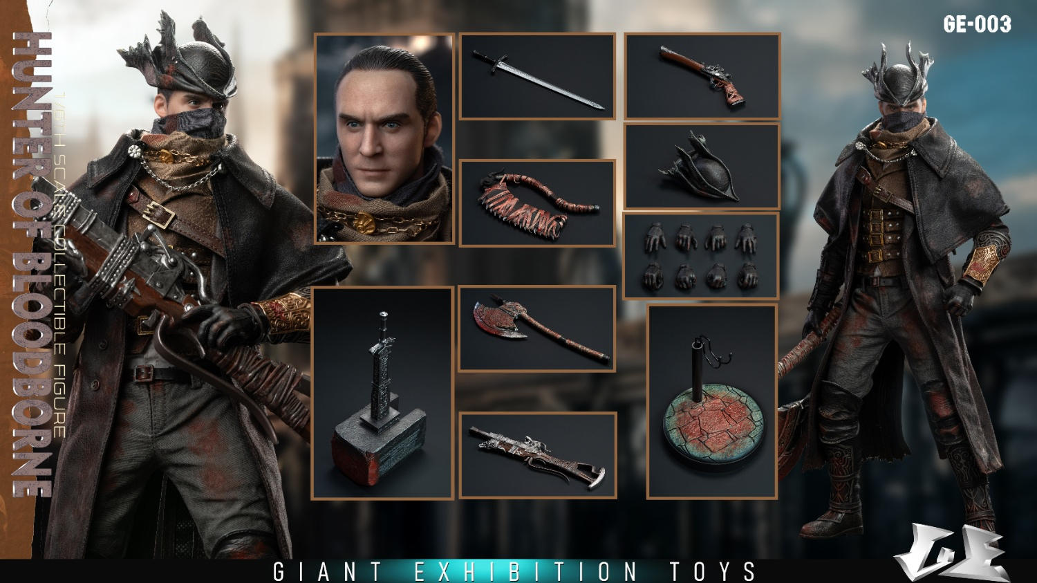 予約 Giant exhibition toys 1/6 ブラッドボーン カース