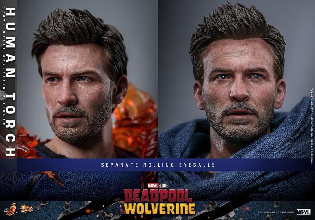 ホットトイズ 1/6 『デッドプール＆ウルヴァリン』 ヒューマン・トーチ