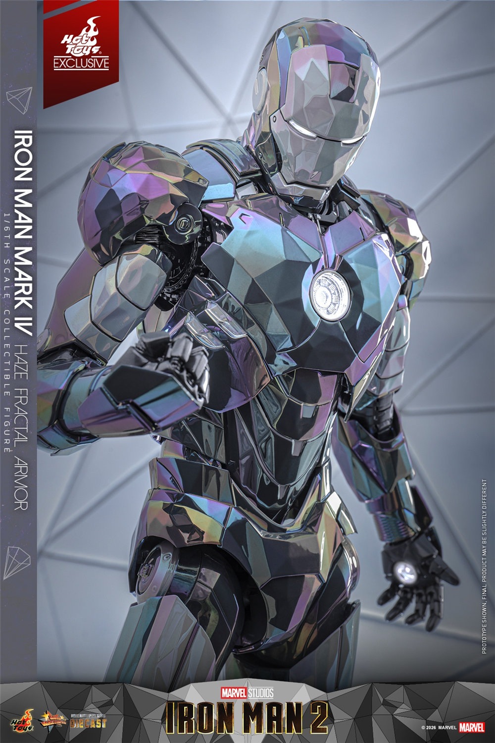 ホットトイズ 1/6 アイアンマン・マーク4 ヘイズ・フラクタル