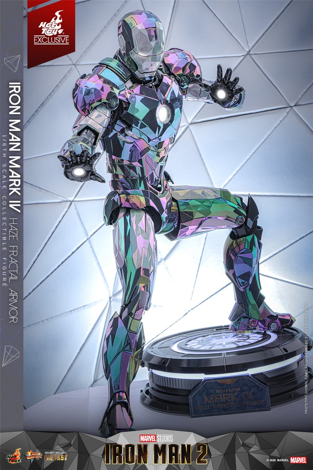 ホットトイズ 1/6 アイアンマン・マーク4 ヘイズ・フラクタル