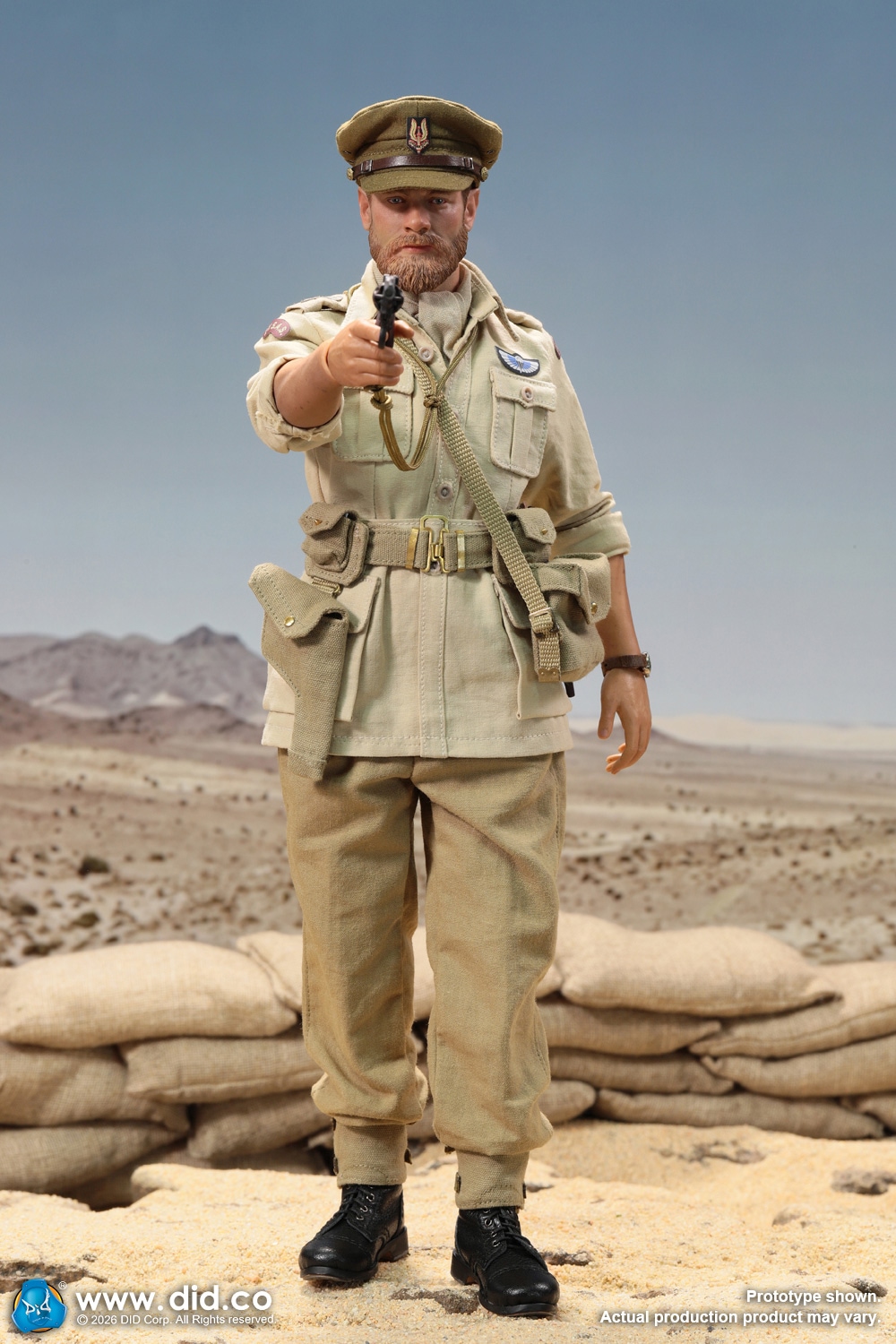予約 DID 1/6 WW2 イギリス陸軍 特殊空挺部隊 SAS アラン大佐 K80197