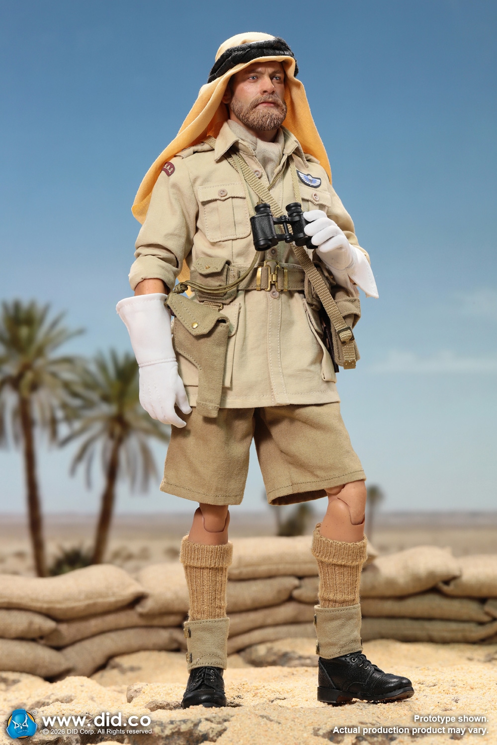 予約 DID 1/6 WW2 イギリス陸軍 特殊空挺部隊 SAS アラン大佐 K80197