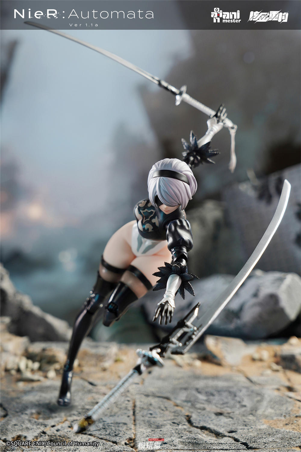 核金重構 1/9 『ニーア オートマタ Ver1.1a』ヨルハ二号B型 2B