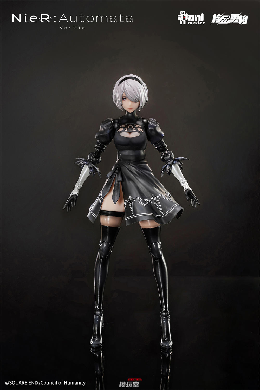 核金重構 1/9 『ニーア オートマタ Ver1.1a』ヨルハ二号B型 2B