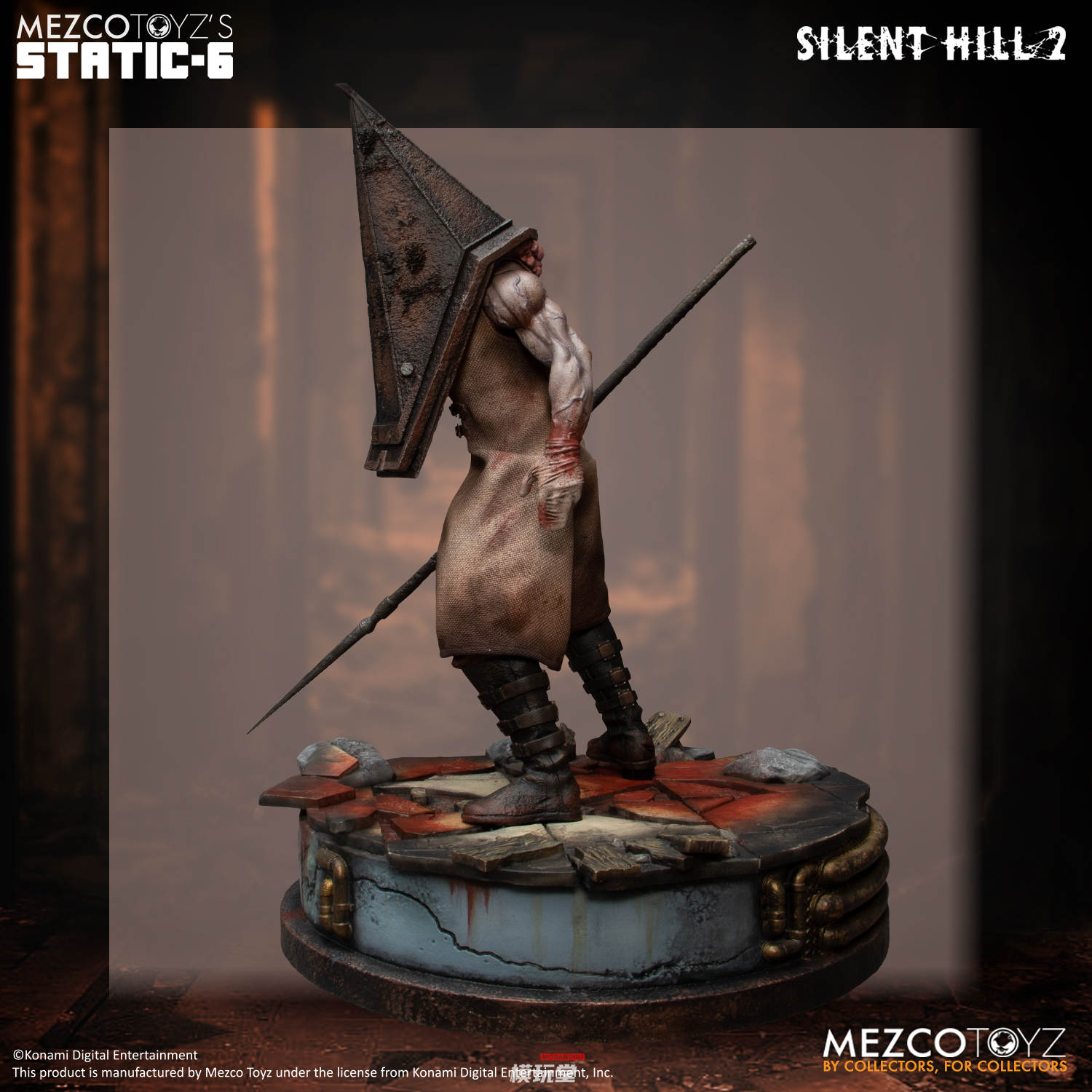 予約 Mezco Toyz 1/6 Static Sixシリーズ サイレントヒル 2 レッド