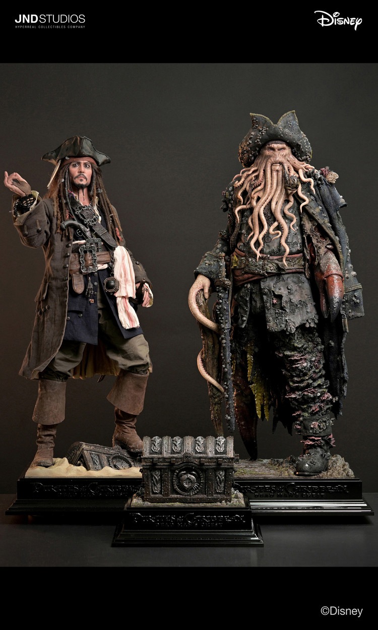 バンダイ キャプテン・ジャックスパロウ ジャック・スパロウが最新技術でフィギュア化！ その再現度が圧倒的