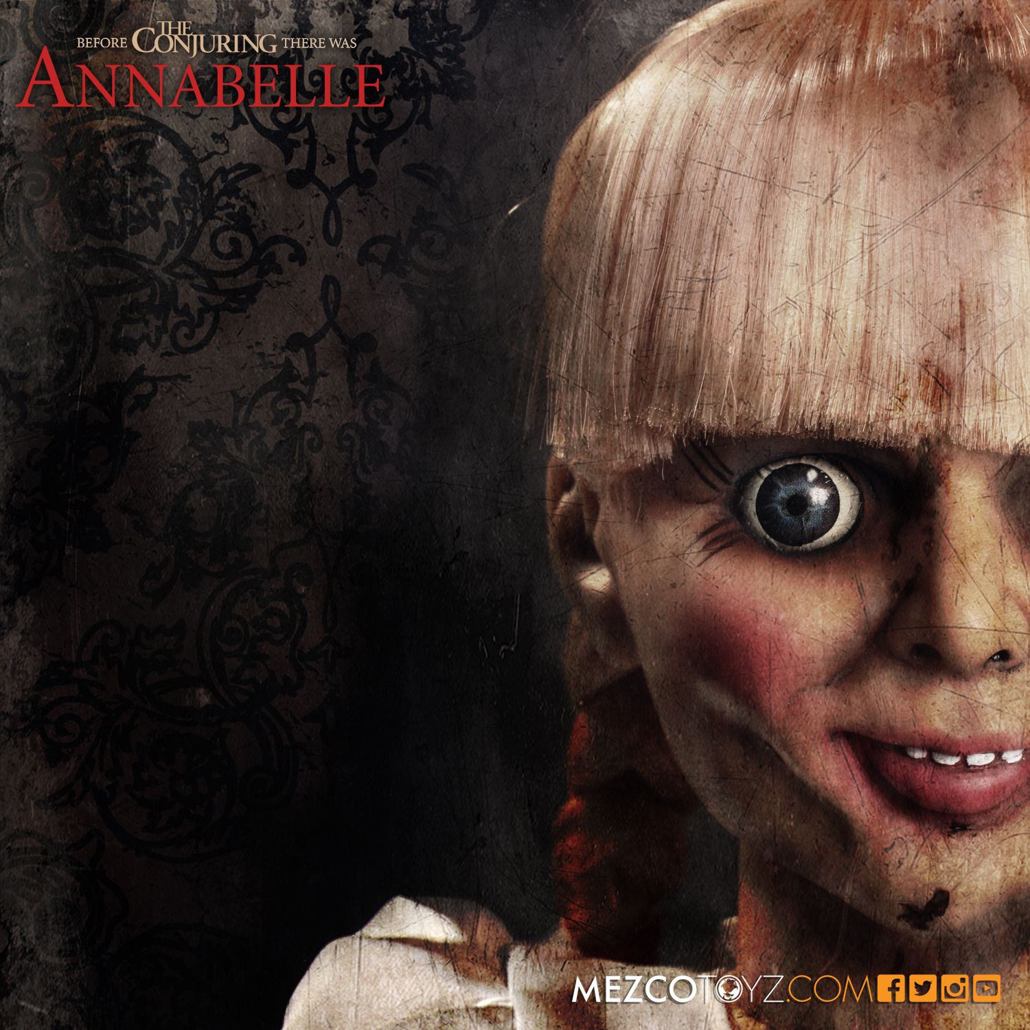 予約 Mezco Toyz MDS Roto Plush 『アナベル 死霊館の人形』 アナベル