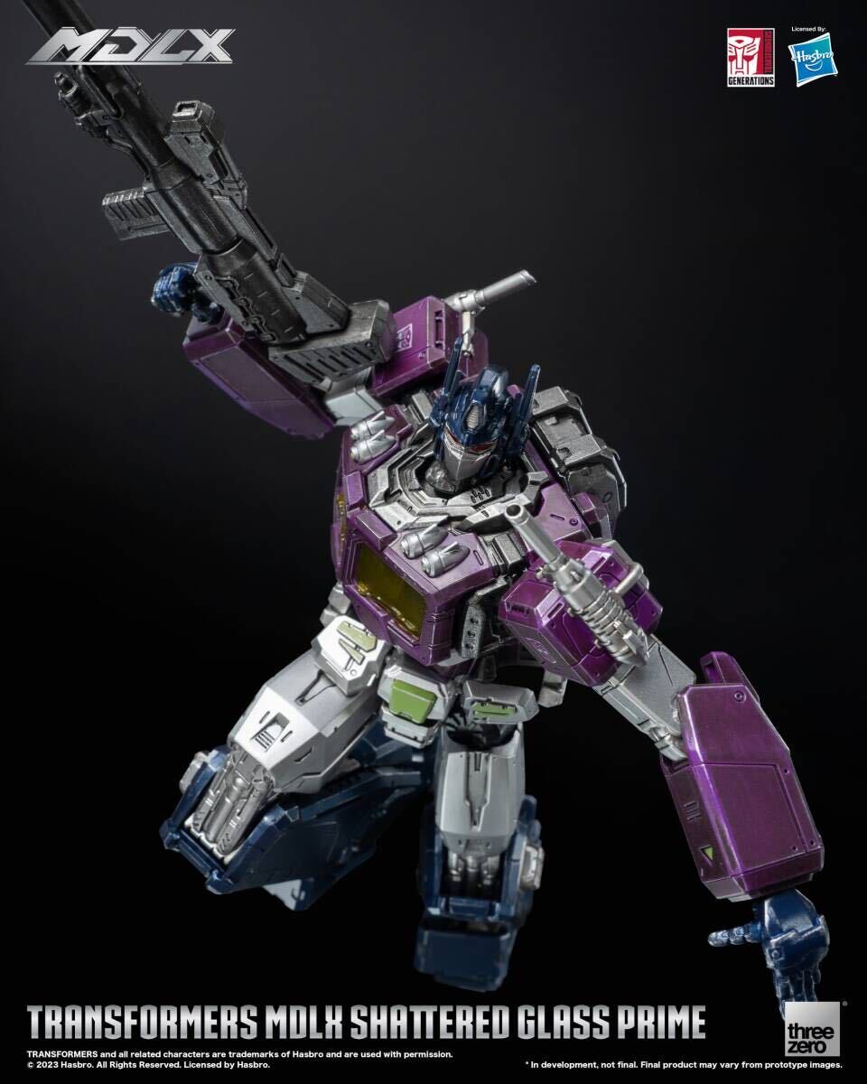 Threezero MDLX シャッタード・グラス・オプティマスプライム 新品未