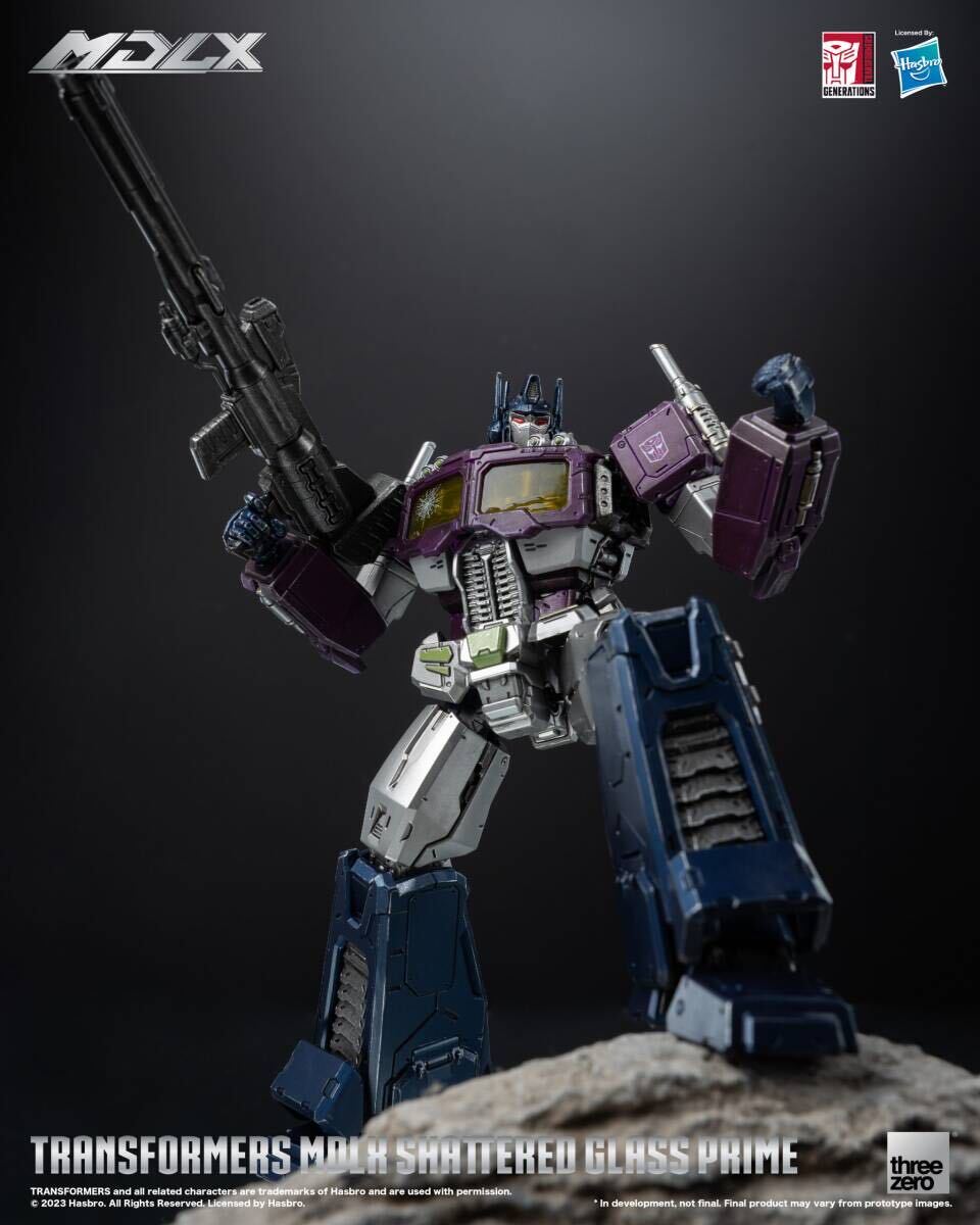 Threezero MDLX シャッタード・グラス・オプティマスプライム 新品未
