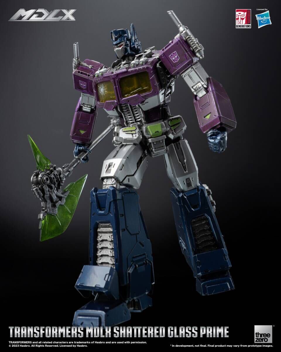 Threezero MDLX シャッタード・グラス・オプティマスプライム 新品未